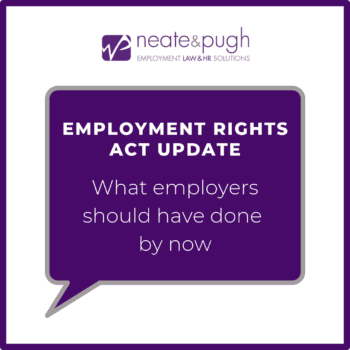 ERA - what employers should have done by now